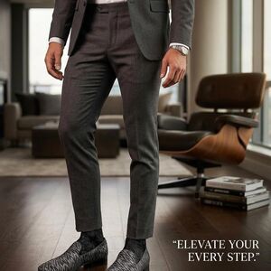 Unbranded Men's Grey and Black Loafers